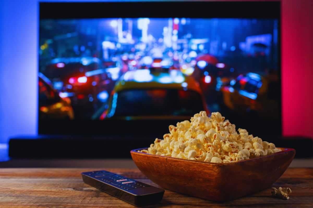 Popcorn e tv