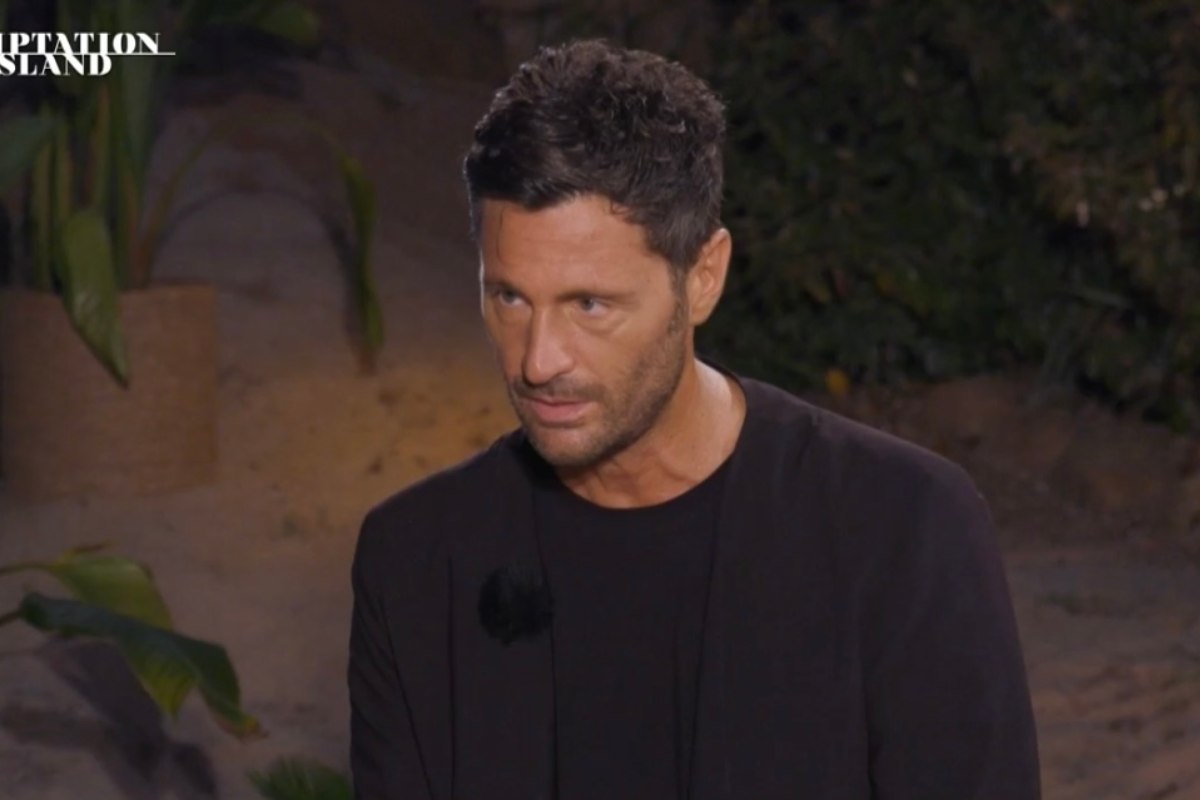 Filippo Bisciglia durante l'ultima edizione di Temptation Island