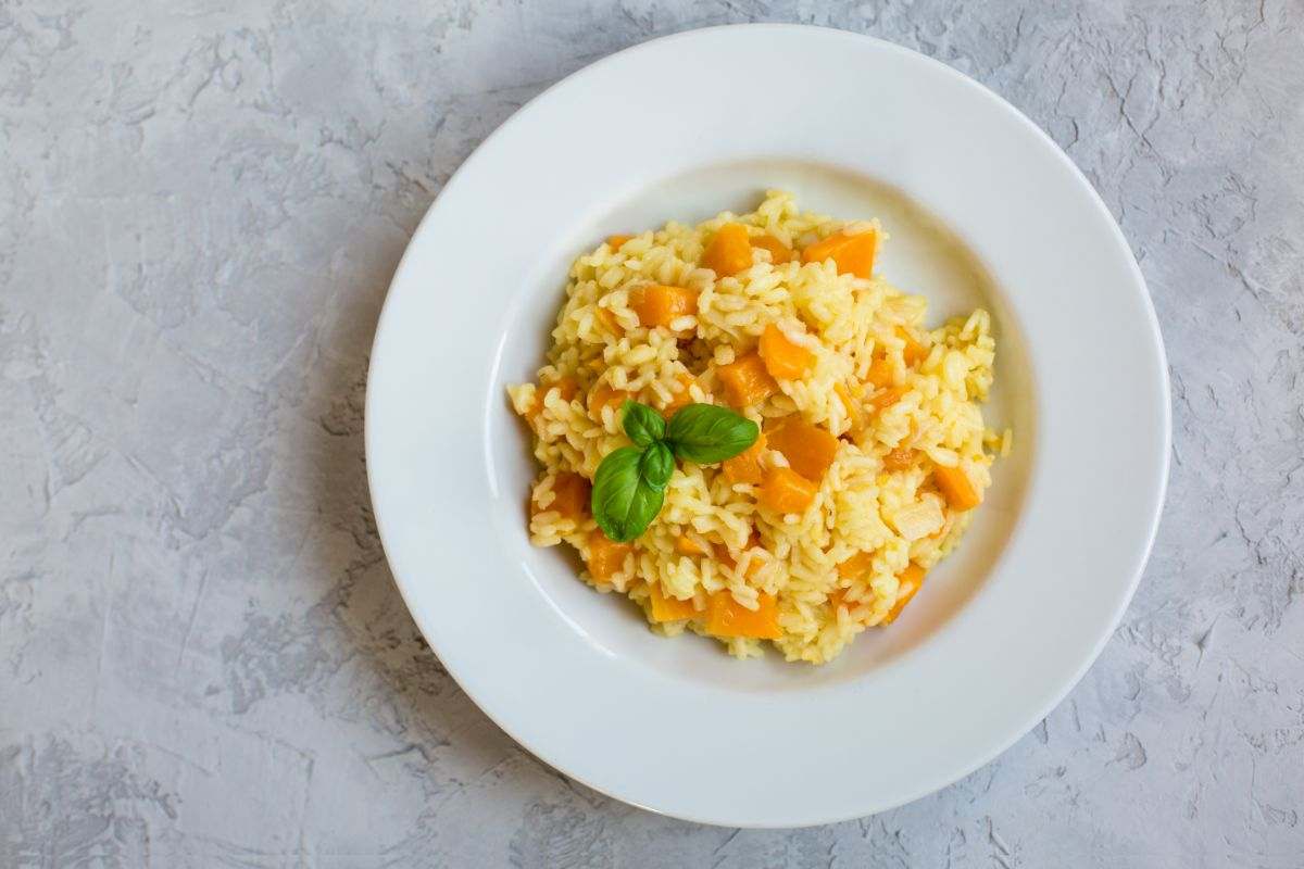 risotto alla zucca